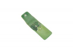 GS184061808 GD. Маникюрный набор GD, 3пр. Футляр: натур.кожа, цвет зеленый