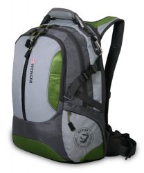 GS184061388 Wenger. Рюкзак WENGER, 15", зелёный/серый, полиэстер 1200D, 36х17х50 см, 30 л