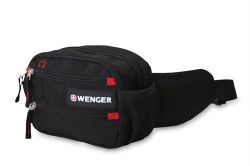 GS1840611145 Wenger. Сумка на пояс WENGER, черный, полиэстер M2, 23х9х7 см