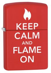 GR171113495 Zippo Зажигалки шиpокие. Зажигалка ZIPPO Classic с покрытием Red Matte, латунь/сталь, красная, матовая, 36x12x56 мм