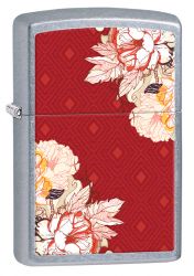 GR171113522 Zippo Зажигалки шиpокие. Зажигалка ZIPPO Classic с покрытием Street Chrome™, латунь/сталь, серебристая, матовая, 36x12x56 мм
