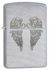 GR171113432 Zippo Зажигалки шиpокие. Зажигалка ZIPPO Classic с покрытием Chrome Arch, латунь/сталь, серебристая, матовая, 36x12x56 мм