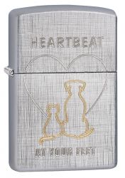 GR171113482 Zippo Зажигалки шиpокие. Зажигалка ZIPPO Classic с покрытием Linen Weave, латунь/сталь, серебристая, матовая, 36x12x56 мм