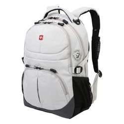 GS184061396 Wenger. Рюкзак WENGER, серый, полиэстер, 33х15х45 см, 22 л
