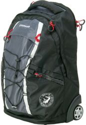 GS184061395 Wenger. Рюкзак на колёсах WENGER, чёрный/серый, полиэстер 900D, 33х21х50 см, 35 л