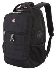 GS184061363 Wenger. Рюкзак WENGER 15&#39;&#39;, черный, полиэстер 600D PU , 34х19х46 см, 29 л