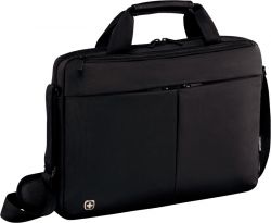 GS184061452 Wenger. Портфель для ноутбука 14&#39;&#39; WENGER, черный, нейлон / ПВХ, 39 x 8 x 26 см, 5 л