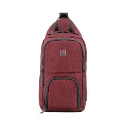 GS184061385 Wenger. Рюкзак WENGER с одним плечевым ремнем, бордовый, полиэстер, 19 х 12 х 33 см, 8 л