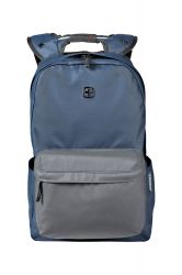 GS184061380 Wenger. Рюкзак WENGER 14&#39;&#39;, синий/серый, полиэстер, 28 x 22 x 41 см, 18 л