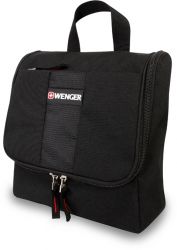 GS184061433 Wenger. Несессер WENGER, черный, полиэстер, 22х8х24 см