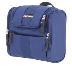GS184061430 Wenger. Несессер WENGER, синий, полиэстер, 26х7х23 см