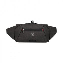 GR2101314 Wenger. Сумка WENGER MX Crossbody Bag для ношения через плечо или на поясе, серая, 100% полиэстер, 30х10х15 см, 3 л