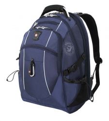 GS184061329 Wenger. Рюкзак WENGER,15”, синий/серебристый, полиэстер 900D/М2 добби, 34x23x48 см, 38 л