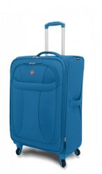 GS184061530 Wenger. Чемодан WENGER "NEO LITE Spinner", синий, полиэстер, 48х27x74 см, 96 л