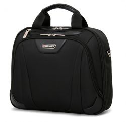 GS184061459 Wenger. Сумка WENGER 14,5&#39;&#39;, черный, 1 отделение, полиэстер 37х10х30 см, 11л