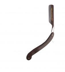GS184061901 DOVO. Бритва опасная Dovo, ручка - черное дерево (пакка), 5/8",1/1