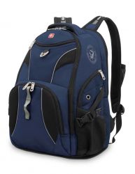 GS184061415 Wenger. Рюкзак WENGER, 15”,синий/черный, полиэстер 900D/М2 добби, 34x17x47 см, 26 л