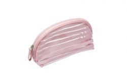 GS184061721 DEWAL BEAUTY. Косметичка Dewal Beauty серия "Пляжный фрукт", розовыми полосами 19х8,5х11,5см