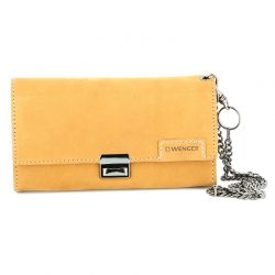 GS184061566 Wenger. Портмоне WENGER Wildspitz, коричневый, кожа нубук, 17,5?3?9,5 см