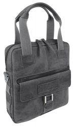 GS184061577 Wenger. Сумка вертикальная WENGER "ARIZONA", черный, кожа, 35x9x37 см