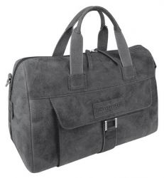 GS184061582 Wenger. Сумка дорожная WENGER "ARIZONA", черный, кожа, 52х25x35 см