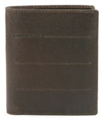 GS184061565 Wenger. Портмоне WENGER Street Hunter, коричневый, воловья кожа, 9,5х12х1 см