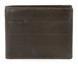 GS184061564 Wenger. Портмоне WENGER Street Hunter, коричневый, воловья кожа, 12х9,5х1 см