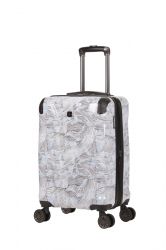 GS184061520 Wenger. Чемодан WENGER CASCADE, белый с принтом, АБС-пластик, 35 x 23 x 49 см, 39 л
