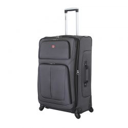 GS184061528 Wenger. Чемодан WENGER SION, серый, полиэстер 750x750D добби, 46 x 29 x 80 см, 90 л