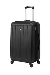 GS184061511 Wenger. Чемодан WENGER USTER, черный, АБС-пластик, 44 x 26 x 68 см, 63 л