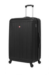 GS184061513 Wenger. Чемодан WENGER USTER, черный, АБС-пластик, 48 x 30 x 69 см, 99 л