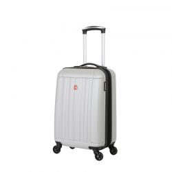 GS184061490 Wenger. Чемодан WENGER USTER, серебристый, АБС-пластик, 34x22x55 см, 37 л