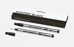 MB3Z-MLT74 Montblanc запчасти. Стержень для ручки-роллера Montblanc 2 шт. LeGrand Refills Fine Mystery Black