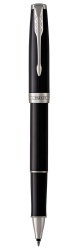 PR10R-BLK2C Parker Sonnet. Ручка-роллер Parker Sonnet T539, цвет: Laque Black СT,  стержень: F, цвет чернил: black, в подарочной упаковке