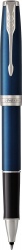 PR50R-BLU1CT Parker Sonnet. Ручка-роллер Parker Sonnet Blue Subtle CT, стержень: F, цвет чернил: black, в подарочной упаковке