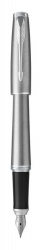 PR80F-MLT13 Parker Urban. Перьевая ручка Parker Urban Core, Metro Metallic CT, F309, перо: F/M, цвет чернил: blue, в подарочной упаковке.
