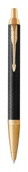 PR60B-MLT4 Parker IM Premium. Шариковая ручка Parker IM Premium Black GT, стержень: M, цвет чернил: blue, в подарочной упаковке.