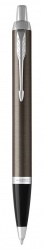 PR60B-MLT10 Parker IM. Шариковая ручка Parker IM Metal Core Dark Espresso CT, стержень: M, цвет чернил: blue, в подарочной упаковке.
