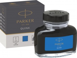 PR7Z-BLU16 Parker Комплектующие. Флакон с чернилами Parker Bottle Quink синие, смываемые