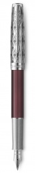 PR50F-RED1C Parker Sonnet. Перьевая ручка Parker Sonnet Premium Refresh RED CT, перо 18K, толщина F, цвет чернил black, в подарочной упаковке