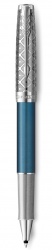 PR50R-BLU1C Parker Sonnet. Ручка-роллер Parker Sonnet Premium Refresh BLUE CT, стержень: F, цвет чернил: black, в подарочной упаковке
