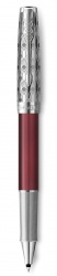 PR50R-RED1C Parker Sonnet. Ручка-роллер Parker Sonnet Premium Refresh RED CT, стержень: F, цвет чернил: black, в подарочной упаковке