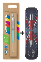 Шариковая ручка Parker Jotter Originals Mint,стержень: M, цвет чернил: blue в блистере
