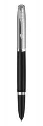 PR51F-BLK1CT Parker Parker 51. Перьевая ручка Parker 51 CORE BLACK CT, перо: F, цвет чернил: black/blue, в подарочной упаковке.