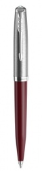 PR51B-REDD2CT Parker Parker 51. Шариковая ручка Parker 51 CORE BURGUNDY CT, стержень: M, цвет чернил: black, в подарочной упаковке.