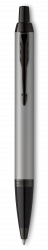 PR60B-GRY3B Parker IM. Шариковая ручка Parker IM Achromatic, Grey BT,стержень: M, цвет чернил: blue, в подарочной упаковке.