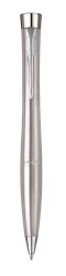 PR11B-GRY1C Parker Urban. Шариковая ручка Parker Urban Metro Metallic CT, стержень: M, цвет чернил: blue, в подарочной упаковке.