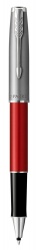 Ручка роллер Parker Sonnet T546  Red CT, стержень: F, цвет чернил: black, в подарочной упаковке