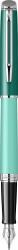 WT22F-GRN1C Waterman Hemisphere. Перьевая ручка Waterman Hemisphere Colour Blocking Green CT F сталь нержавеющая F син. черн. в подарочной коробке