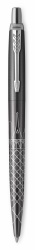 PR50B-GRY4C Parker Jotter. Ручка шариковая Parker "Jotter Paris Grey CT" синяя, 1,0мм, кнопочн., подарочная упаковка